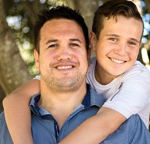 dad, son, child, parent, kid